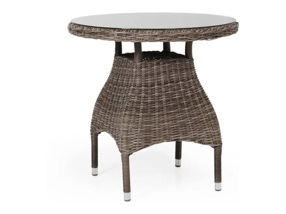 Brafab Ninja cafébord Rustik med glas 70 cm