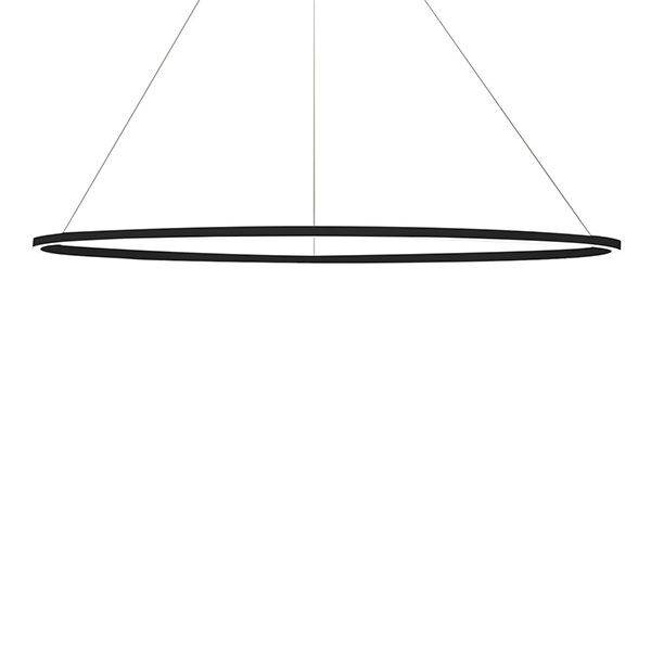 Elisse Major Taklampa Oval Svart/ Vit Downlight 3000k - Svart / Vit