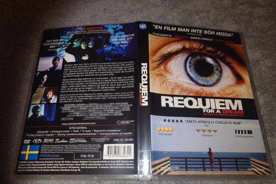 Requiem For A Dream (av Darren Aronofsky med Jennifer Connelly m fl)
