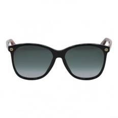 Gucci Vintage, Pre-owned, Dam, ONE Size, Pre-owned Tyg solglasgon - black (ONE SIZE)