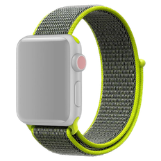 Apple Watch 41mm Velcro Rem til Serie 8/9 - Grøn