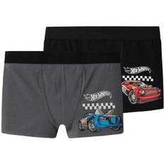 Name It Lava Smoke Deep Hot Wheels 2-pack Boxer Shorts - Str. 104