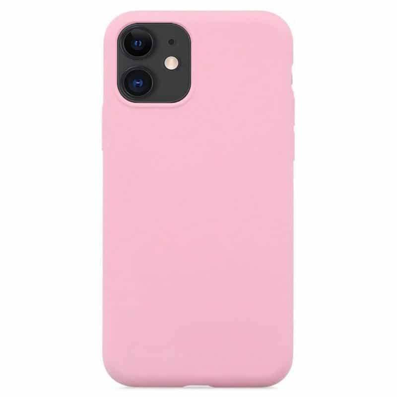 Premium silikone cover til iPhone 11, Pastel pink