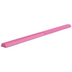 Balancebom 2,4 m, foldbar, skridsikker bund, til 3+ år, op til 80 kg, lys rød