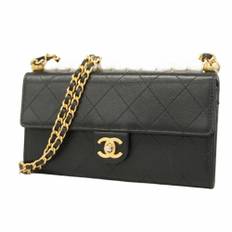 Chanel Vintage Chanel Flap Bag L 10.5cm x W 19.5cm x D 4cm - Chanel Vintage hos Magasin