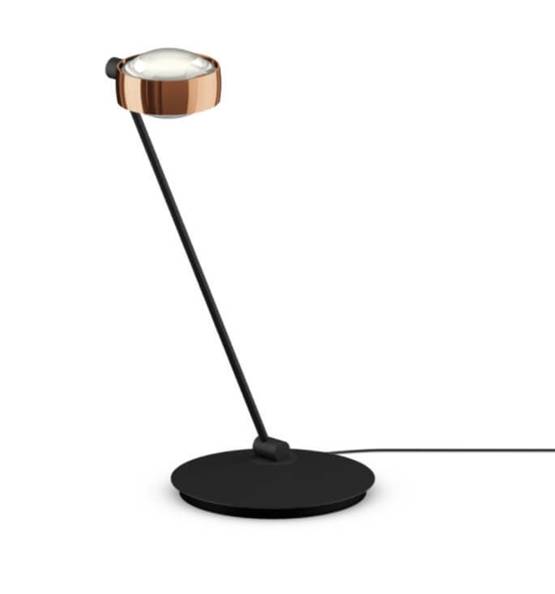 Occhio Sento tavolo D, højre, rosegold/mat sort