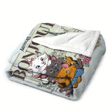 TEMU Valentine's Day 1pc The Throw Blanket Cute Cartoon Design Flannel Lightweight Nap Blankets For Travel, Outdoor, Home, Couch, Living Room, Bed, In Multiple Sizes