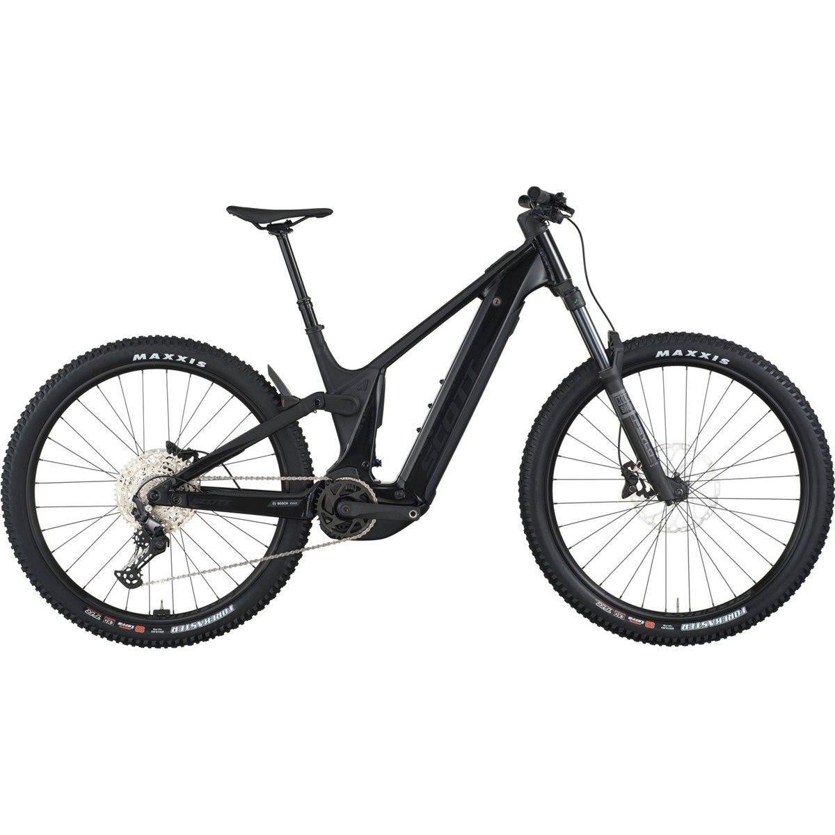 El MTB Scott Patron 930 Black - Svart (L)