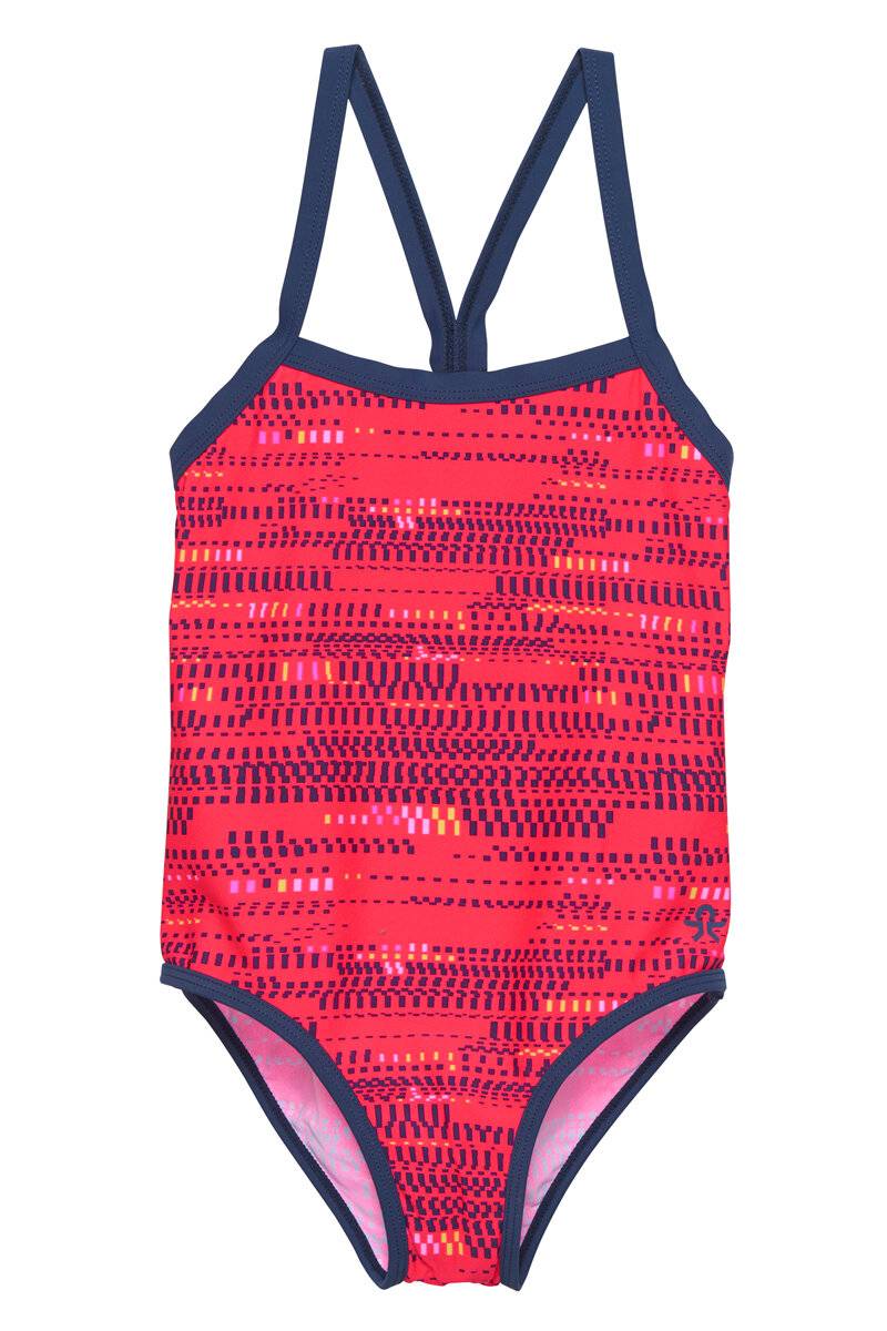 Color Kids Swimsuit Sporty Baddräkt Barn Diva Pink