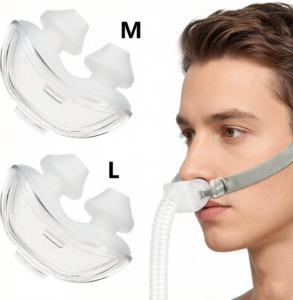The P10 Nasal Pillow Is a Replacement Silicone Soft Cushion Pad Compatible with The ResMed AirFit P10 Nasal Pillow CPAP Mask