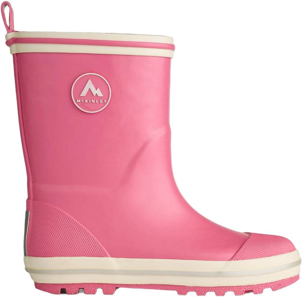 MCKINLEY Bilbo Gummistøvler Pink Gummistøvler Str 33 - hos Magasin.