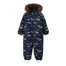NAME IT Flyverdragt Snow10 Dark Sapphire Dino Earth