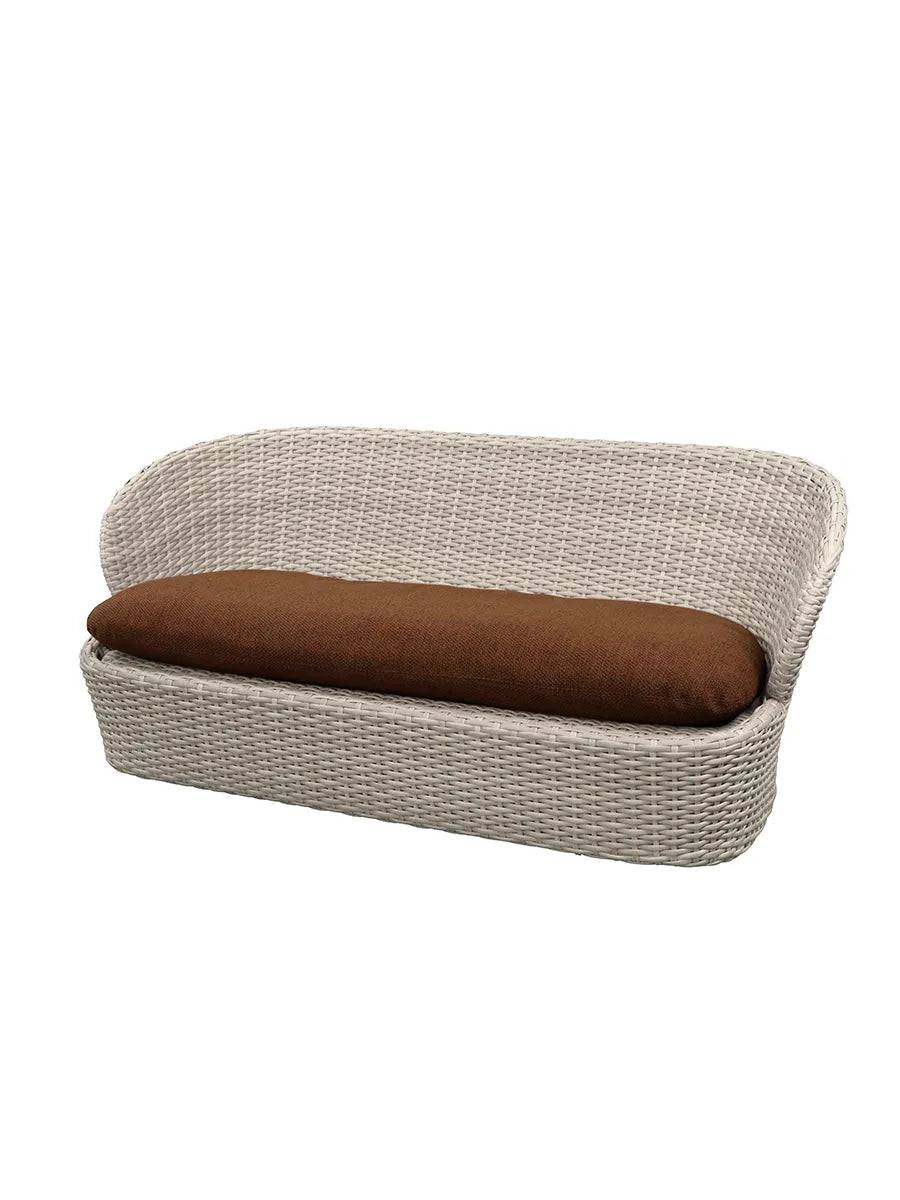 Coast 2,5-Seater Sofa, sand fra Cane-line Umber Brown, Cane-line Rise - Jacobsen Plus
