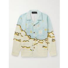 AMIRI KIDS - Sunscape Printed Cotton-Flannel Pyjama Shirt - Men - Multi - 10