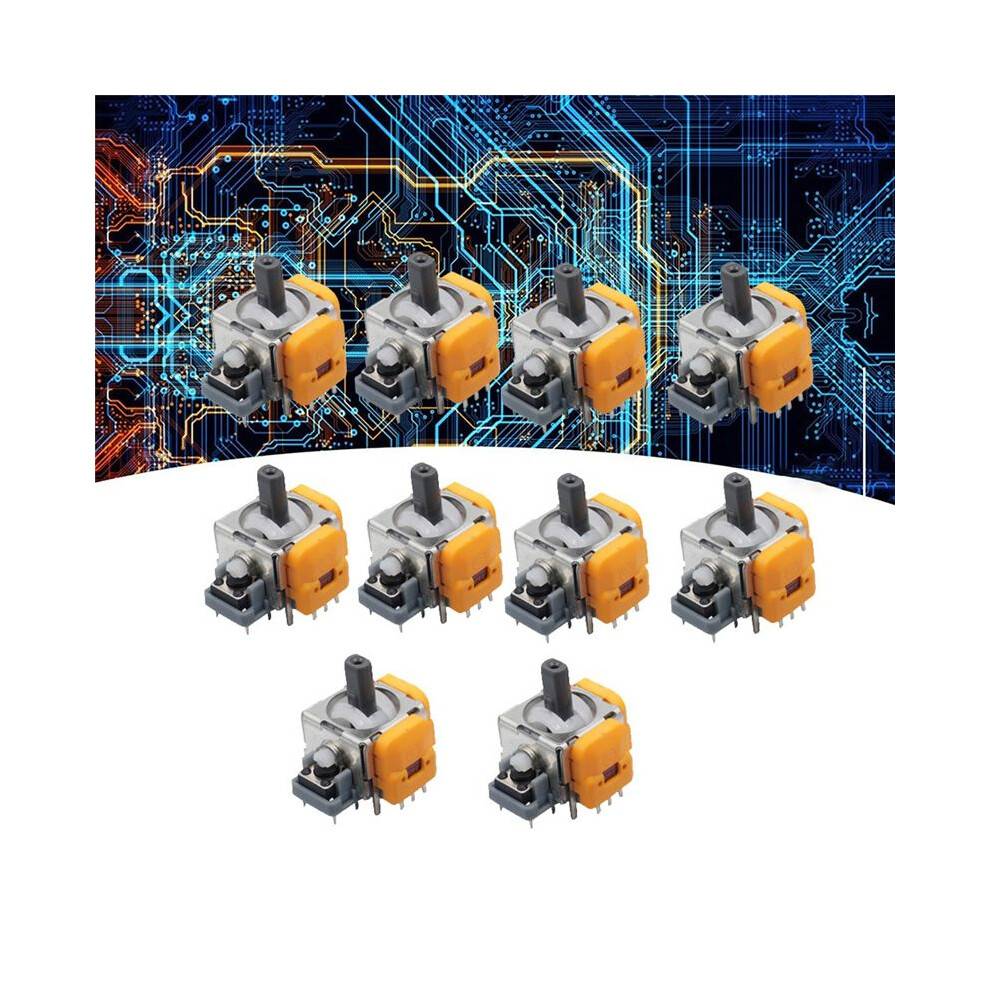 10Pcs Hall Electromagnetic Joystick for PS5 Game Console Hall Joystick Sensor Module Potentiometer