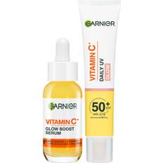 Garnier Vitamin C* Bundle Daily UV Glow Fluid SPF50+ 40 ml & Serum 30 ml