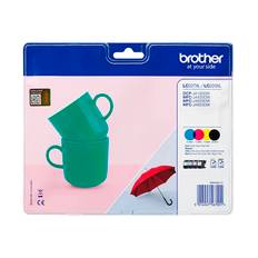 Brother Inkjet - LC227XL/LC225XL - Value pack 4 farver