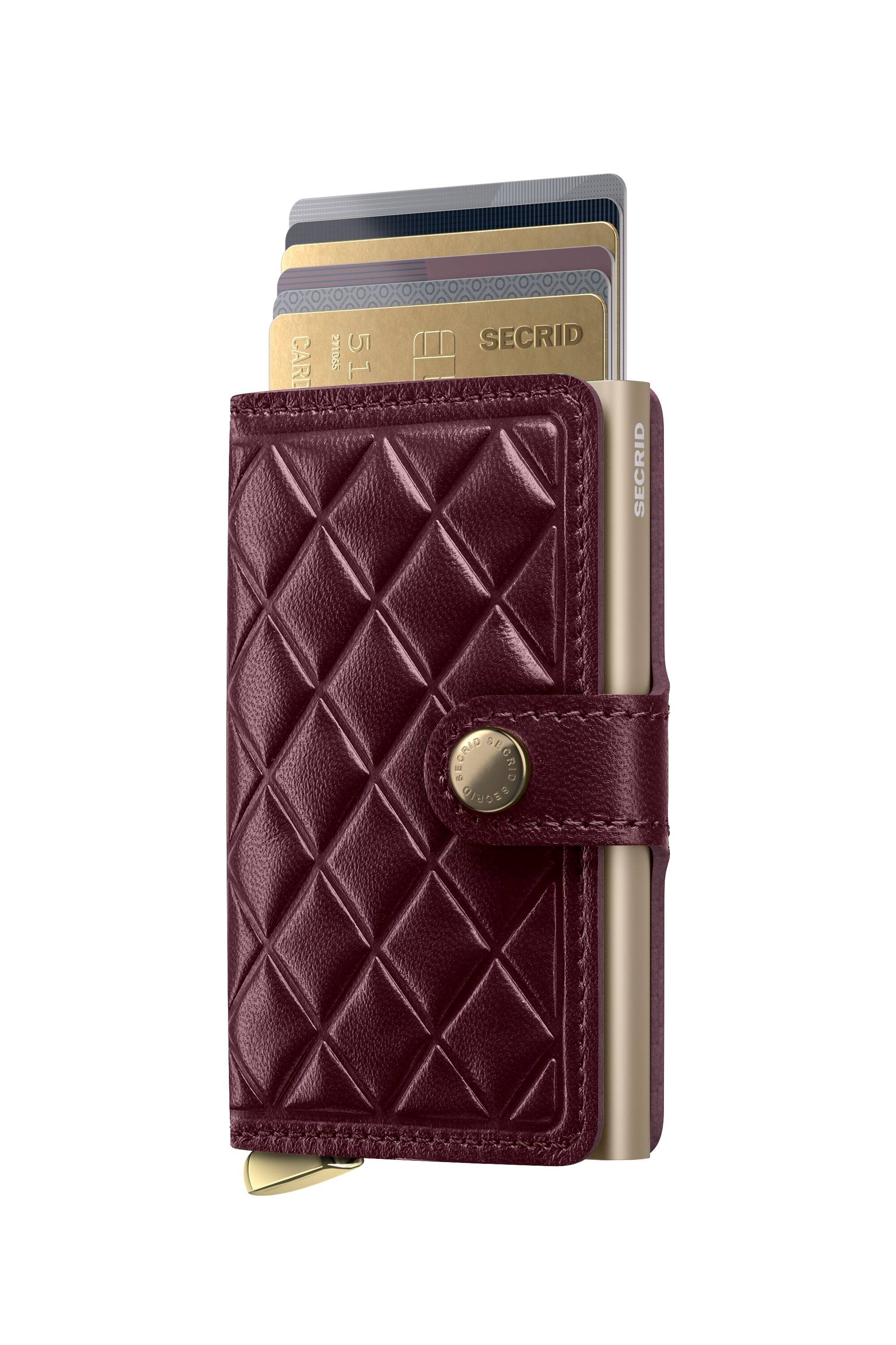 Secrid - Korthållare Mini Wallet Emboss - Röd