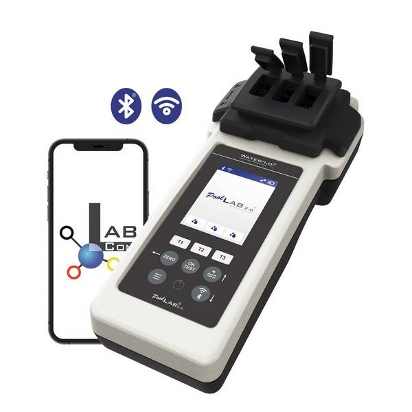Testsæt, Poollab V 2.0, digitalt fotometer - PoolOasen.