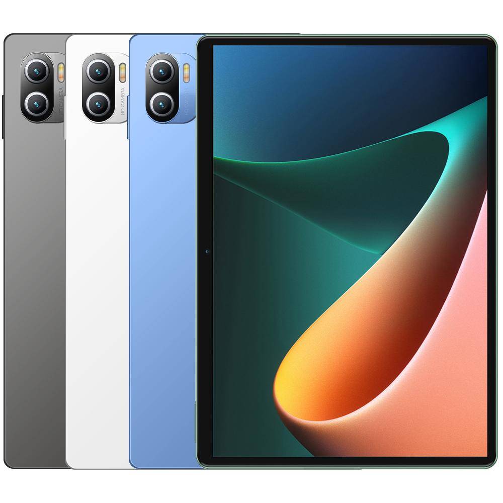 11-tums Android-surfplatta 8 GB RAM 512 GB ROM Octa Core 8000 mAh Dubbla SIM-kort 4G LTE grön