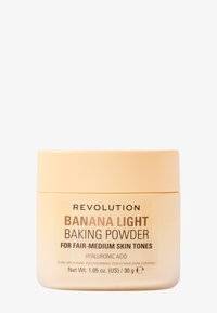 REVOLUTION LOOSE BAKING POWDER - Fixeringsspray och puder - revolution loose baking powder banana light