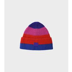 Mini Pansy N Face Beanie Purple/Multicolor