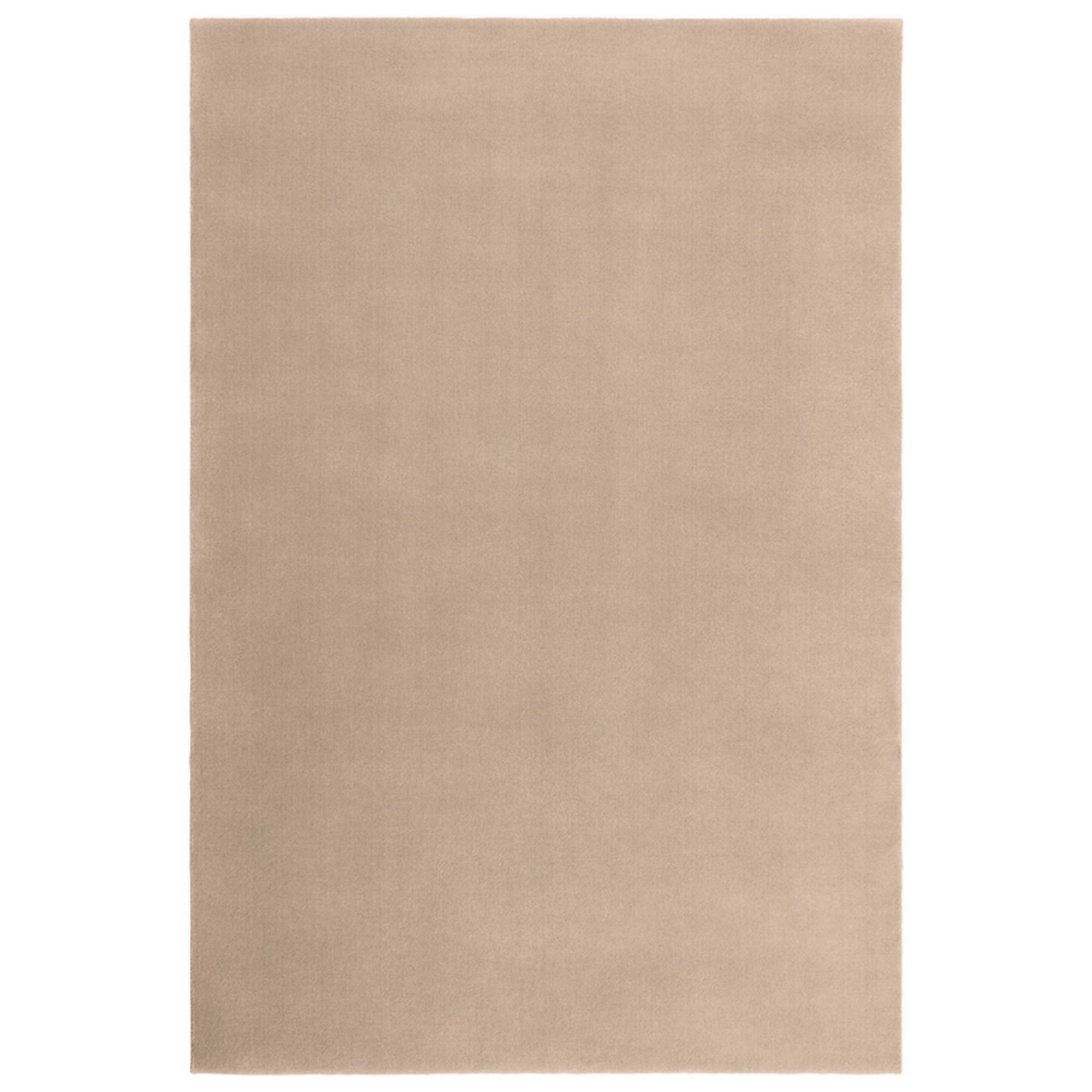 Nordic Knots - Grand Sand 200x300 cm - Ensfarvede gulvtæpper - Beige - Tekstilmateriale