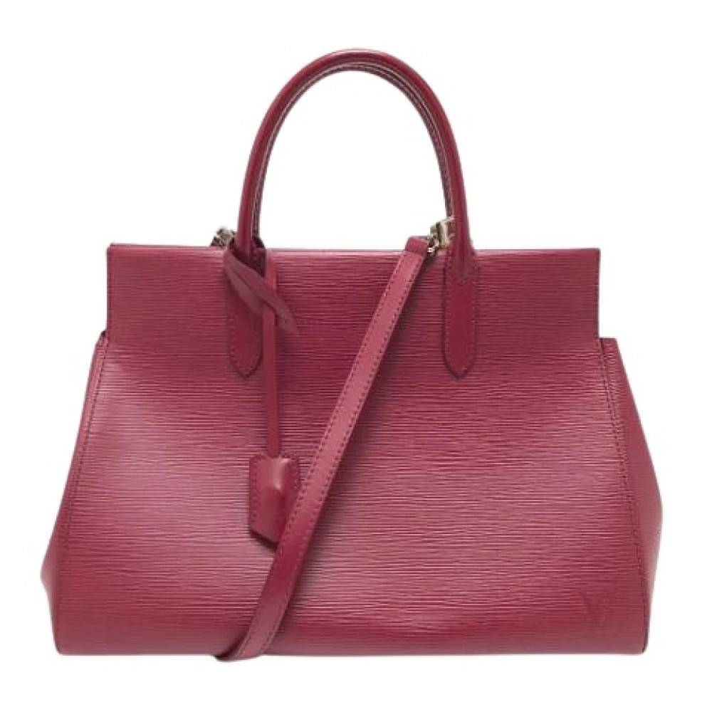 Louis Vuitton Vintage Pre-owned Epi Handbag - Vintage - Dame - Rød - ONE SIZE - Uld