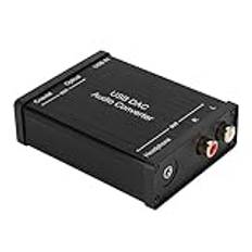 Analog Till Digital Ljudomvandlare, GV‑023 Digital Digital Till Analog Ljudomvandlare DAC Converter Analog Till Digital Omvandlare USB-ljudljudkort