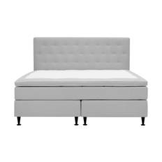 Komplett Sängpaket Romance Plus 160x200 cm - Grå Kontinentalsäng