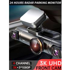 TiESFONG M10max 2K 1440P Dash Cam for Car DVR 4CH 360 Camera 24H Parking Monitor &amp; Night Vision Auto