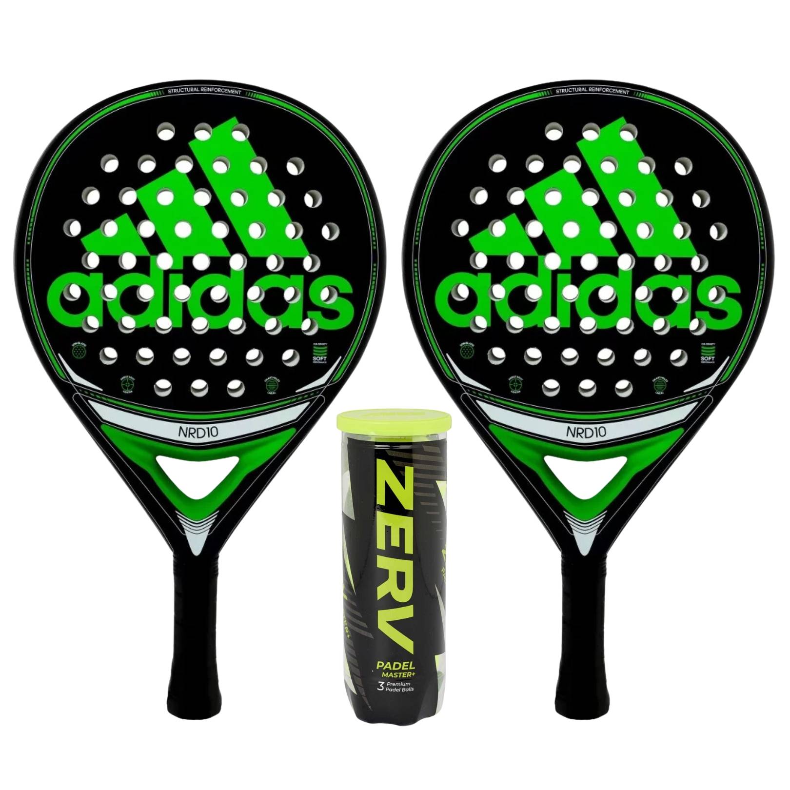Adidas Padel Package Deal (Adidas NRD 10 + ZERV Padel Master+)