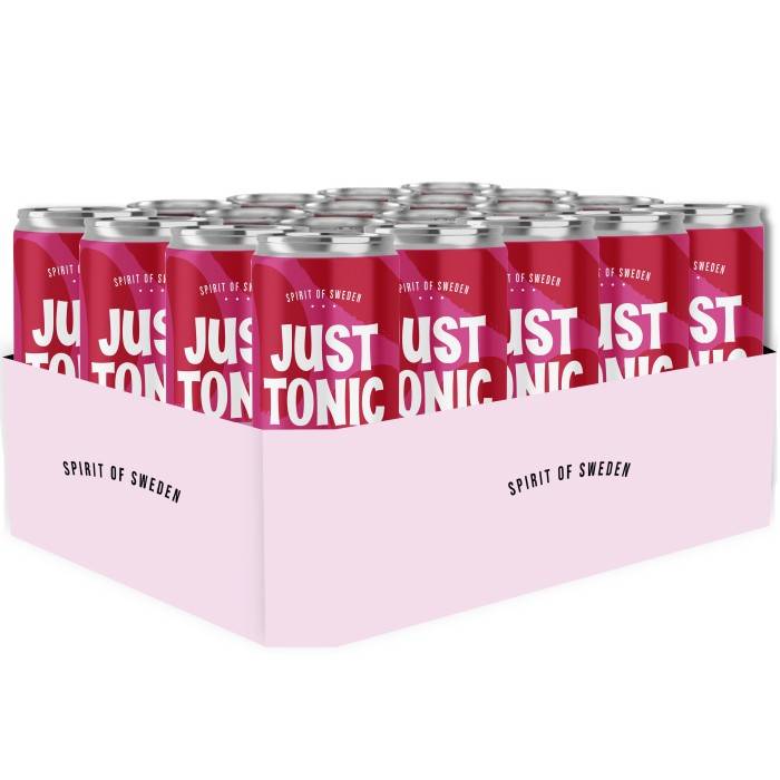 Spirit of Sweden Just Tonic Hallon & Citron 24x33cl