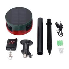 Outdoor Motion Sensor Alarm IP55 Waterproof 129db Siren 360 Deg Detection Supports Recording for