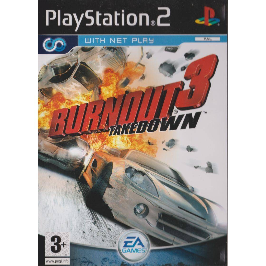 Burnout 3 Takedown Playstation 2 PS2 (Begagnad)