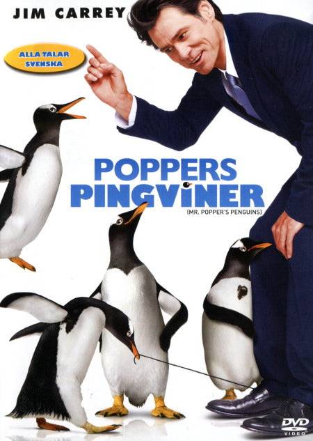 DVD - Poppers Pingviner (Jim Carrey) (Beg)