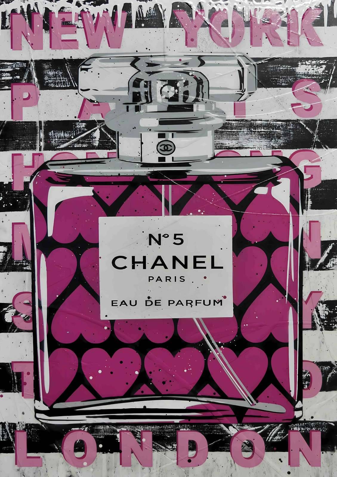 Plakat - Chanel No.5 Kunstværk