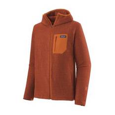 Patagonia Mens R1 Air Full-Zip Hoody Burnished Red