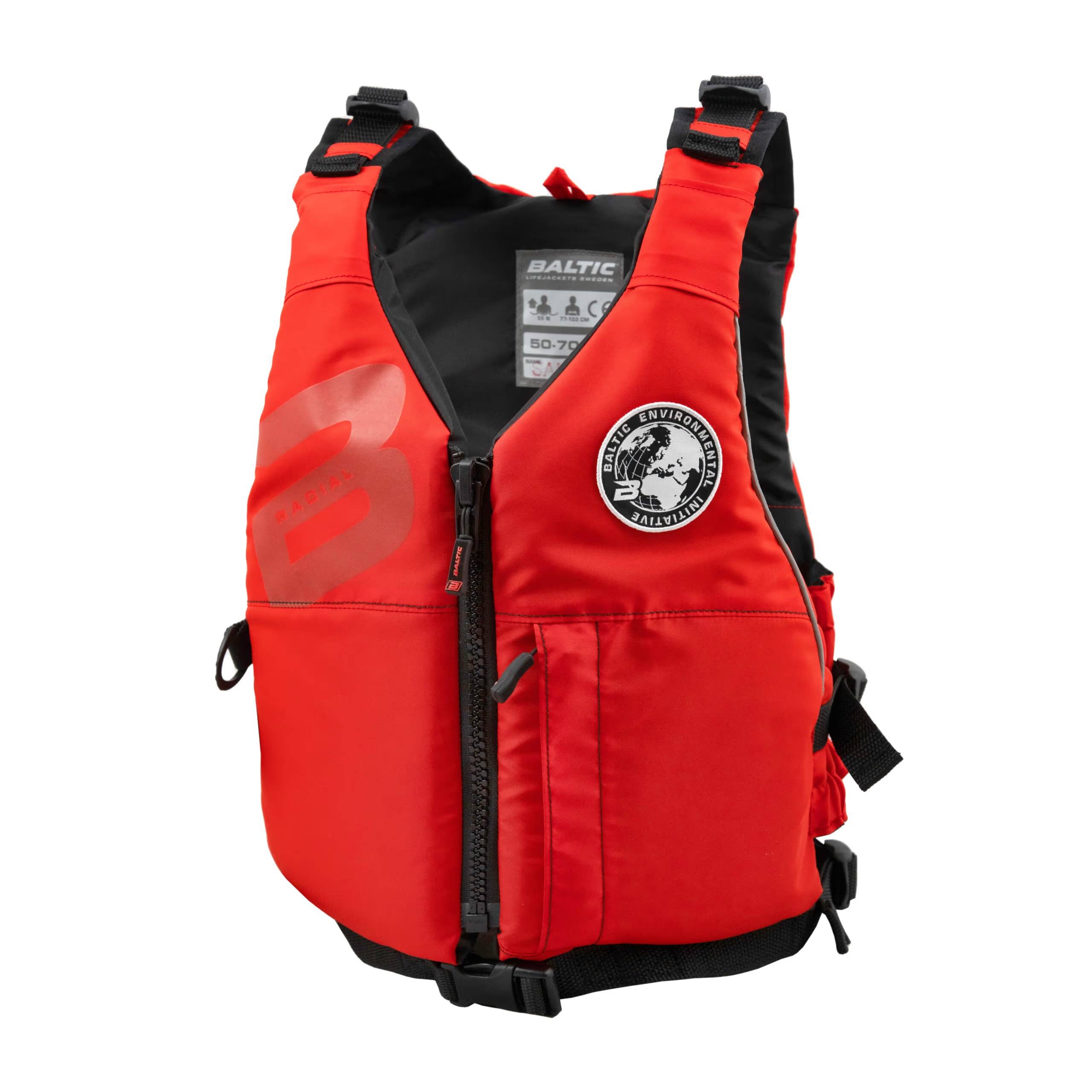 Baltic Radial E.I Flytväst (VÄLJ FÄRG: Röd, Välj Storlek: S 40-50kg)