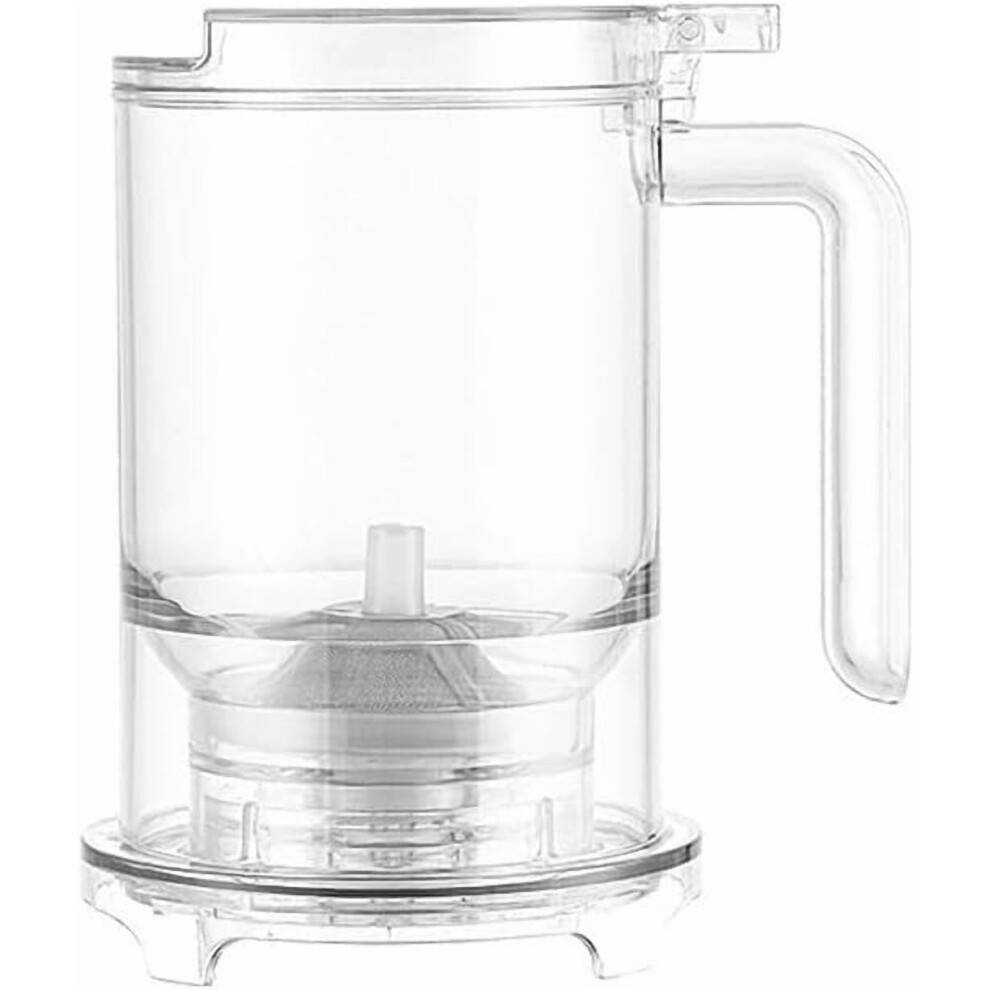 Temaskine med aftagelig mesh-infuser og varmeforseglingslåg