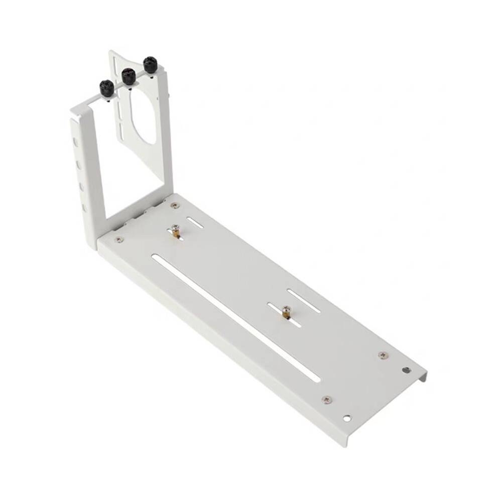 Vertical GPU Mount Bracket 3 Slots Card Holder External EGPU Docking Station Stand PCIe GPU Support Frame White