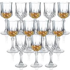12 Shotsglas av Kristallglas 5cl Snapsglas Med Handtag