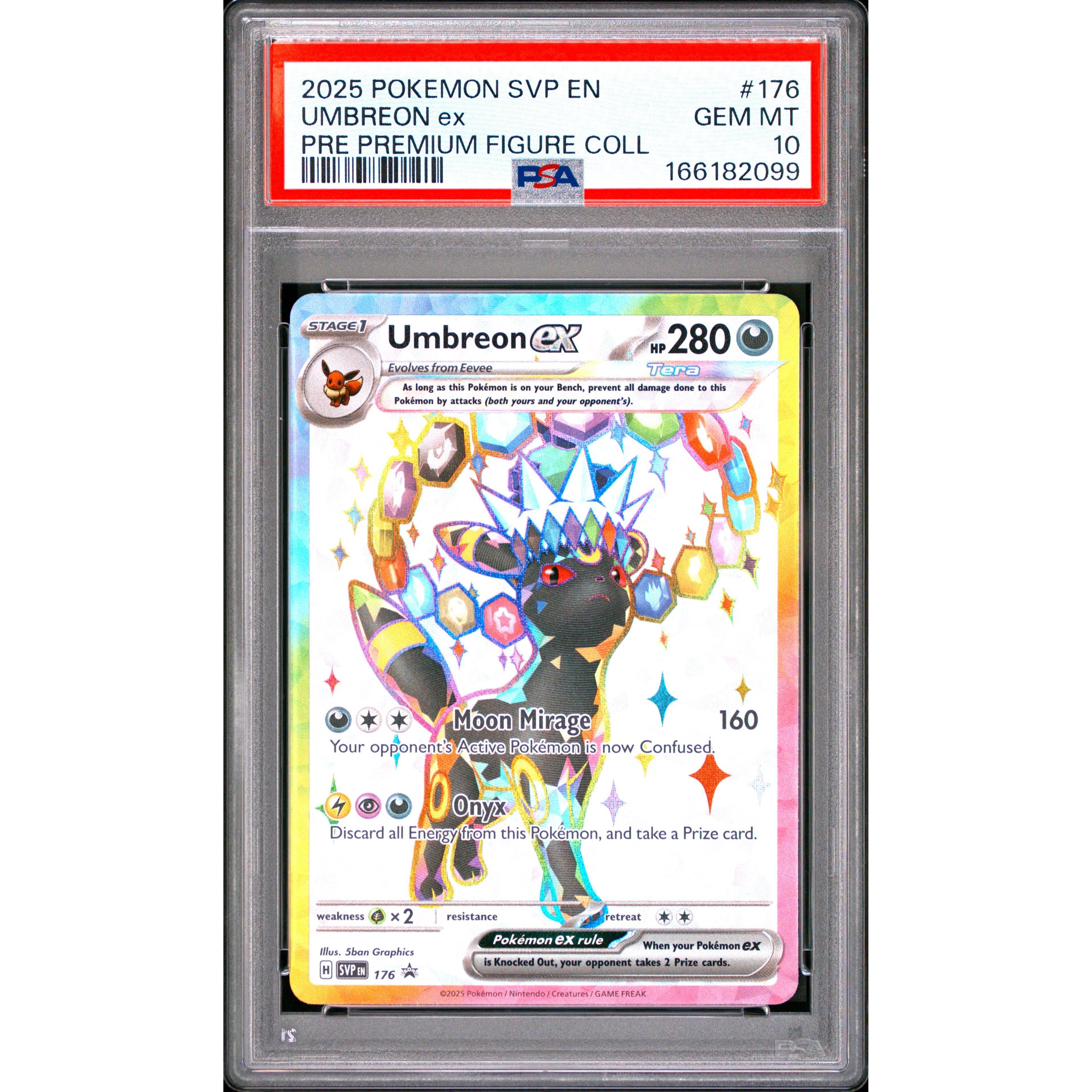 Pokémon TCG: Umbreon Ex #176 PSA 10 - Scarlet & Violet Promo - Brugtmoms