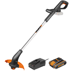 Worx WG157E 20V PowerShare Græstrimmer med 2,0Ah batteri og lader