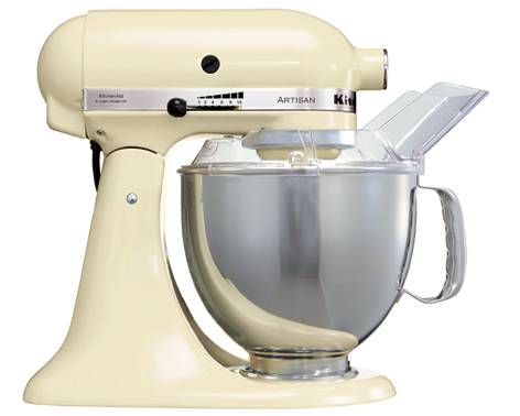 KitchenAid köksmaskin creme