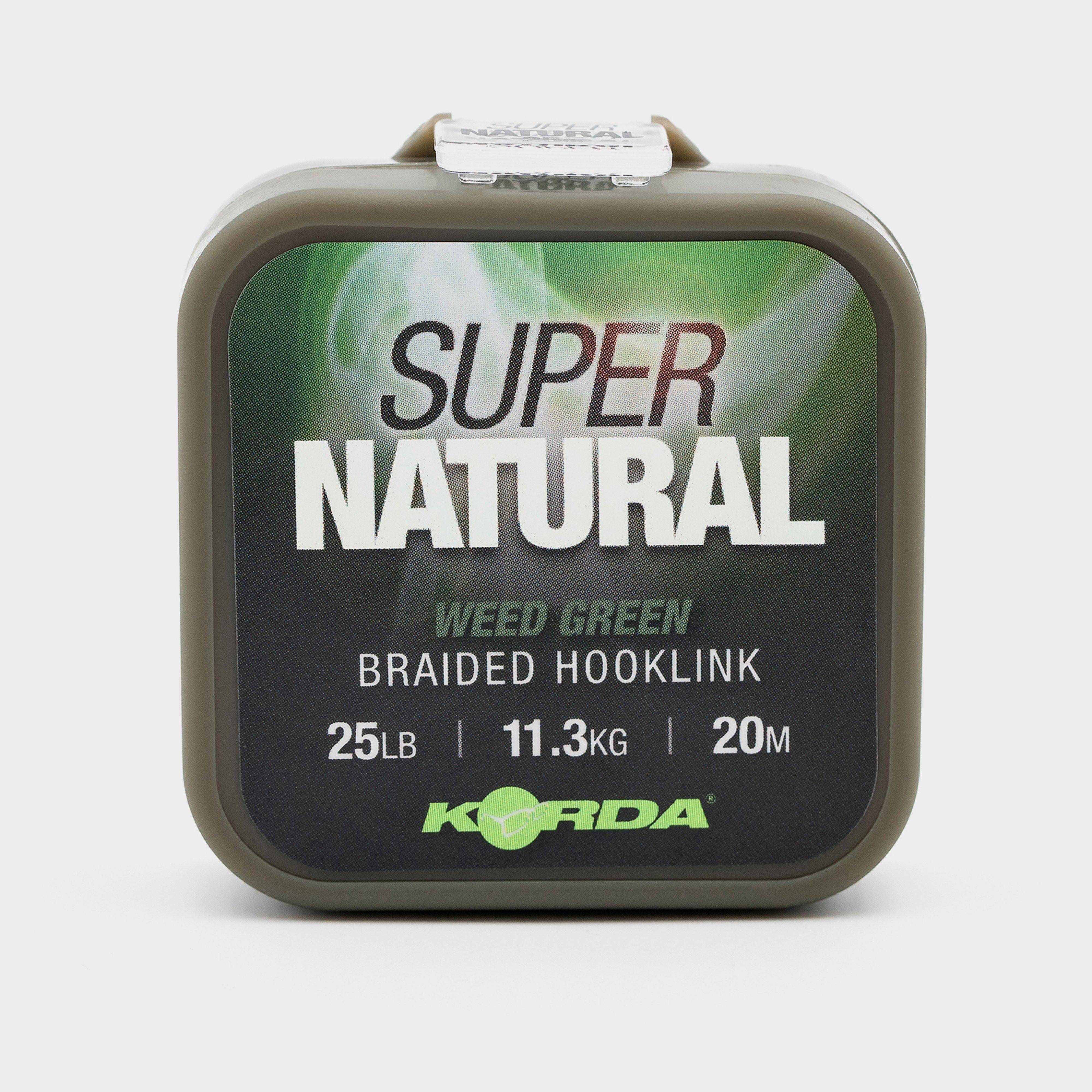 Korda Supernatural Braid Weed 25lb, Green