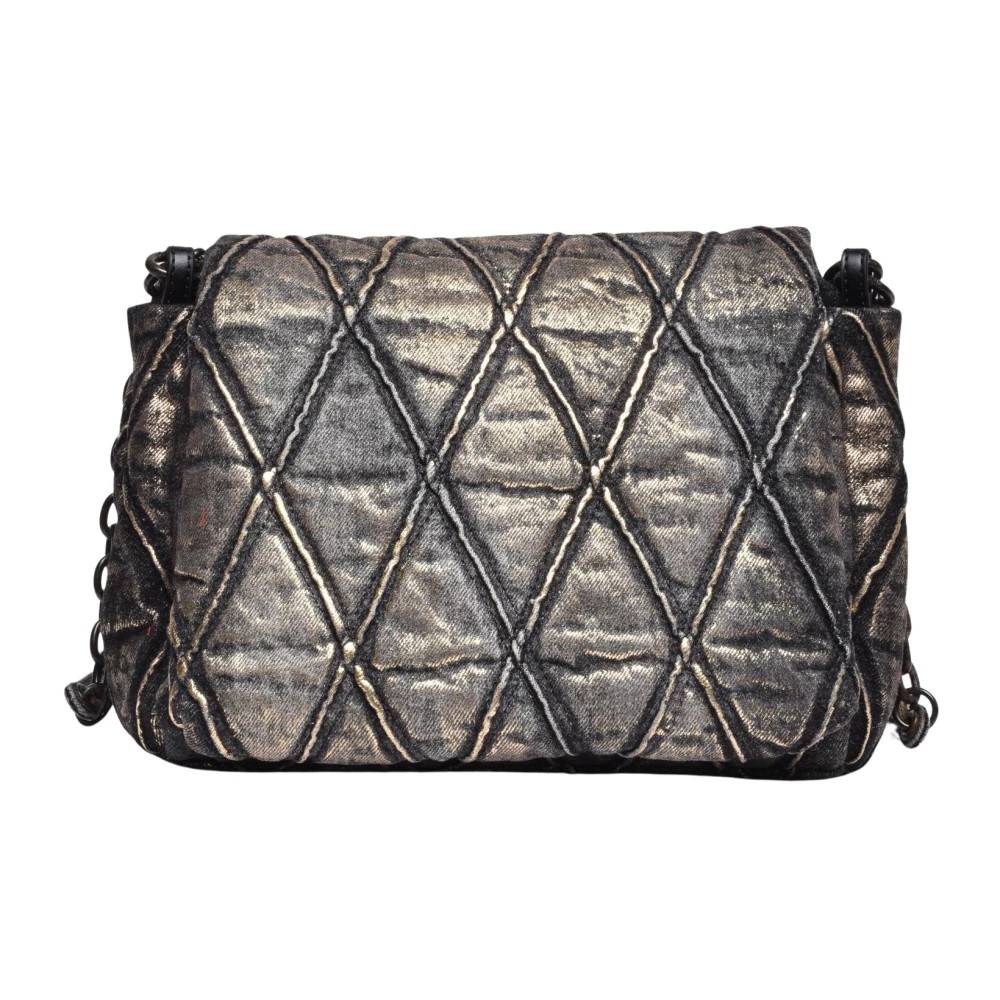 Diesel Charm Skuldertaske - Tasker - Dame - Sort - ONE SIZE - Uld