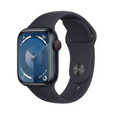 Apple Watch Series9 GPS + Cellular 41mm Midnight Aluminium Case with Midnight Sport Band - S/M - Fyndvara