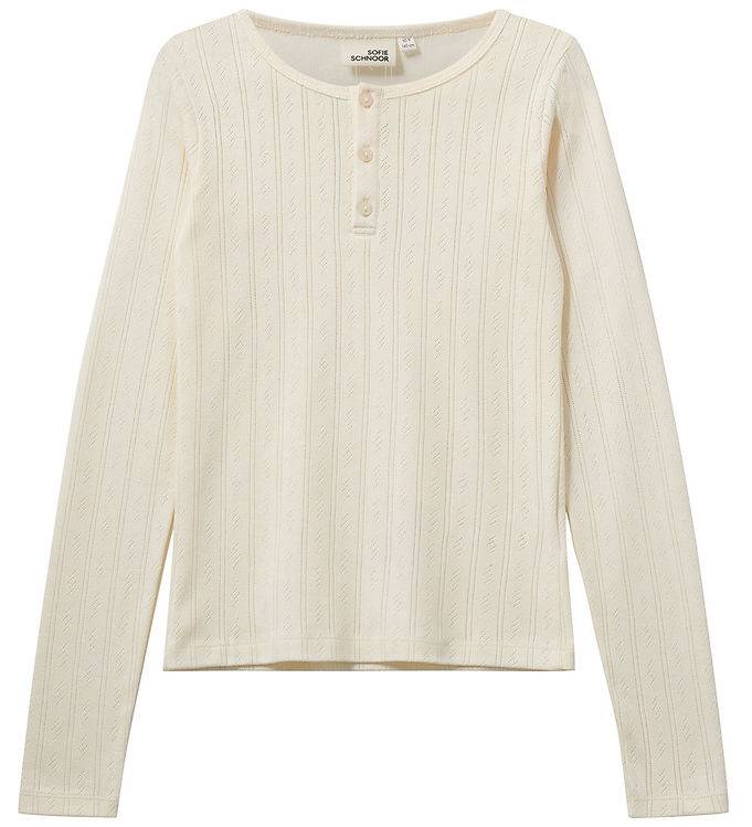 Sofie Schnoor Tröja - PetriciaSY Poientelle - Off White m. Hålmö - Sofie Schnoor - 16 år (176) - Tröja