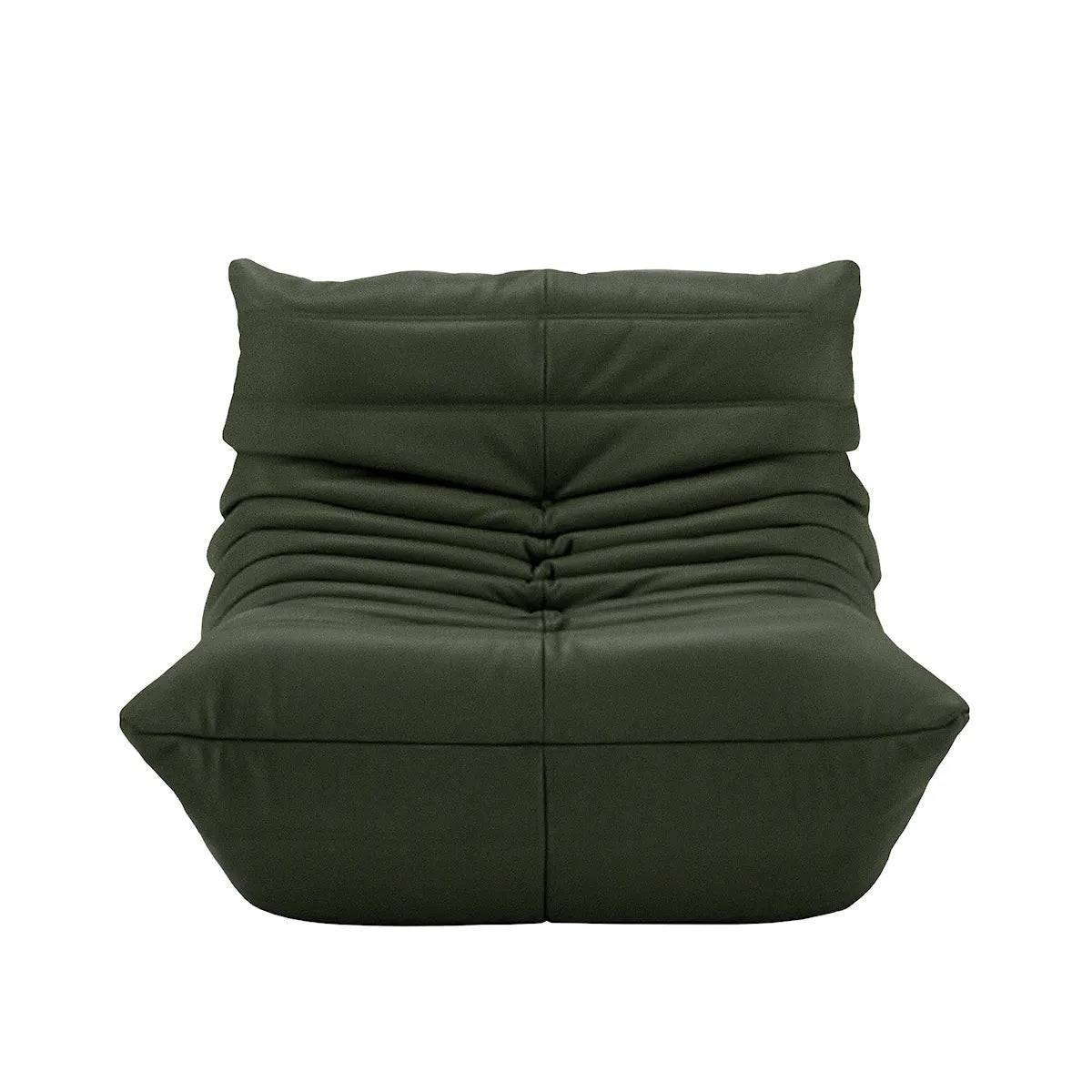 Togo Lænestol fra Ligne Roset Alcantara Kiwi Y647 - Jacobsen Plus